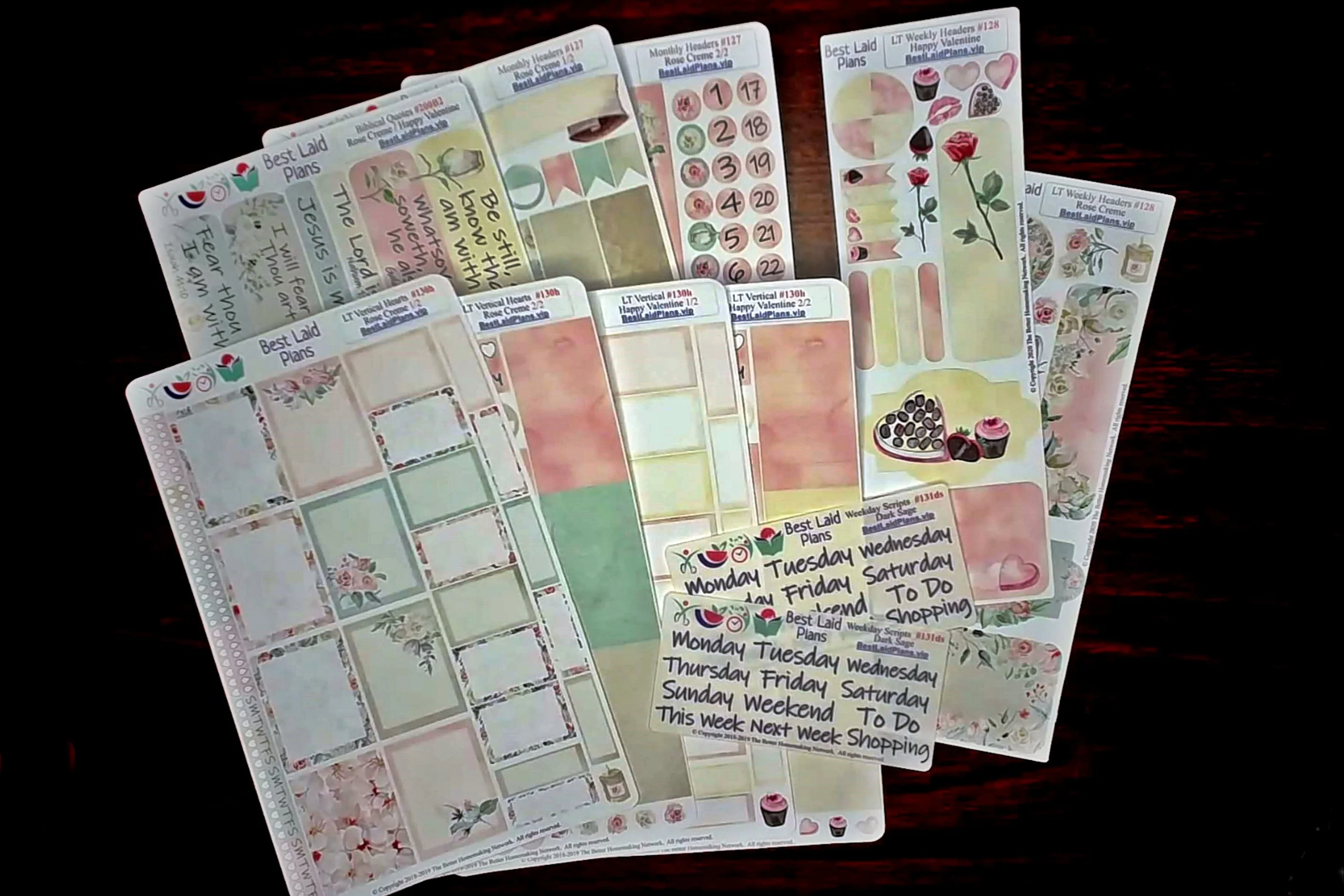 Monthly Functional Planner Sticker Subscription Box for Planners - Calendars, Happy Planner, Bullet Journal, Leafy Treetops, Pocket, A5, EC, TN, Hobonichi Weeks - Image 9