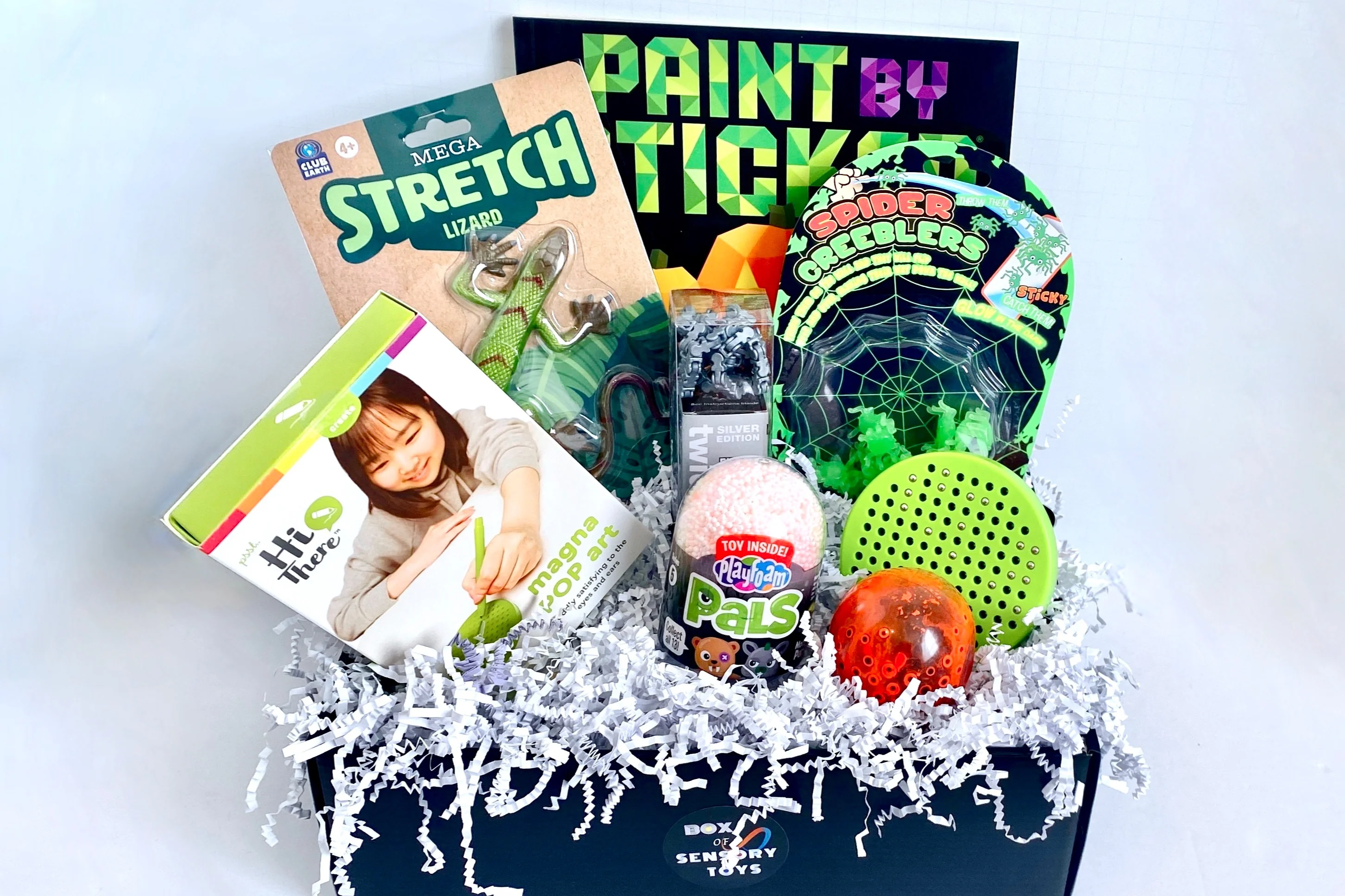 VIP BOX OF SENSORY TOYS 💚 for Kids 4-9 years - Image 17