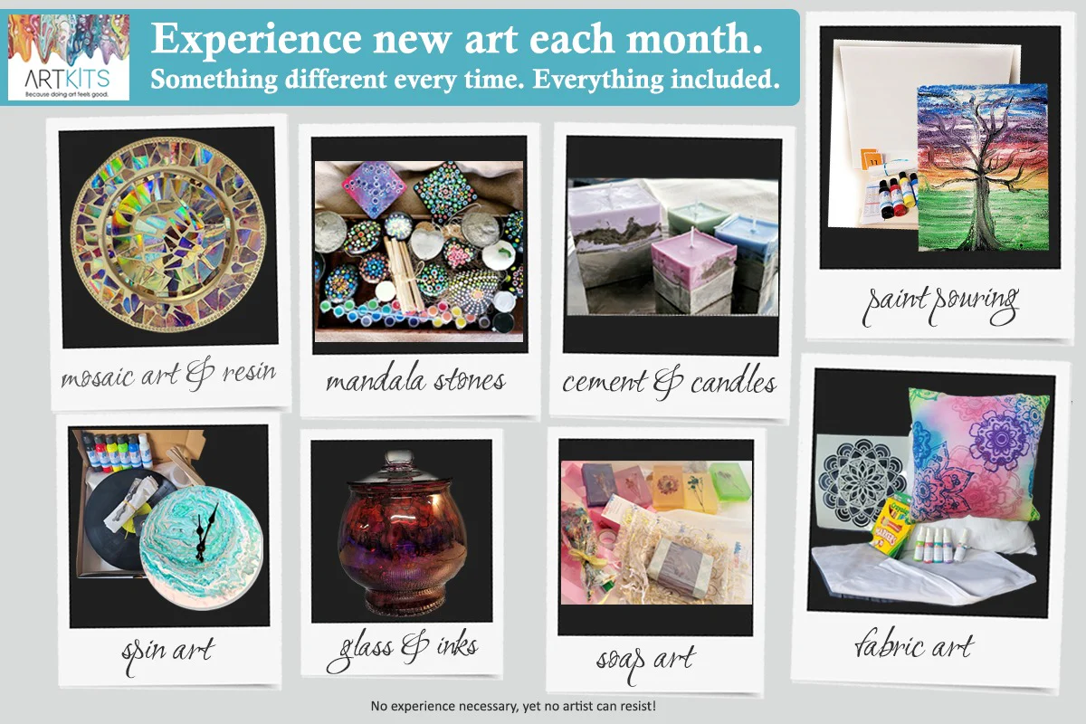 Diverse Monthly Art Box - DIY Art Kits you can't wait to try! - Image 8