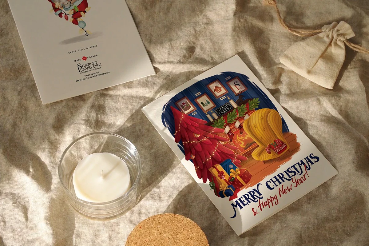 Christmas Card with Puzzles Inside - Image 3