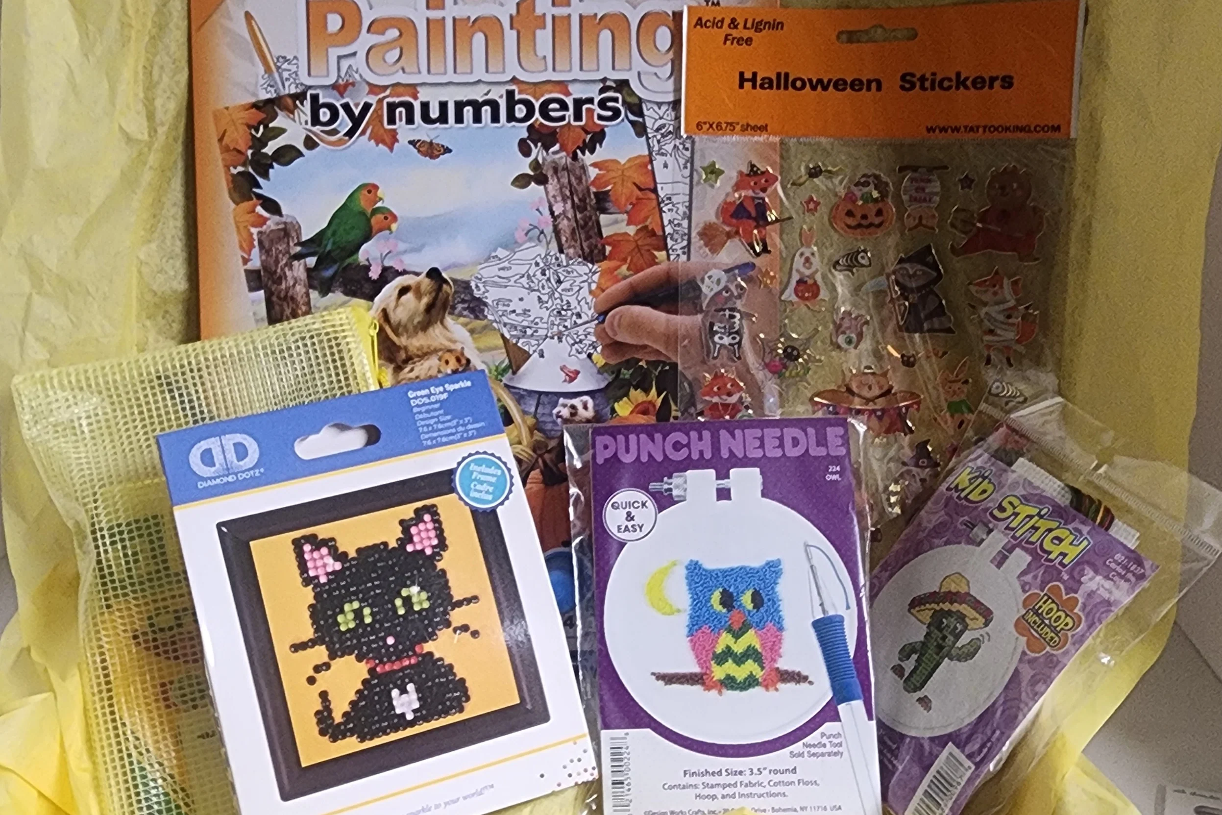 Kids Level 3 - Counted Cross Stitch & Punch Needle - Sewing & Craft Subscription Box (Recommended Age 10+). - Image 12