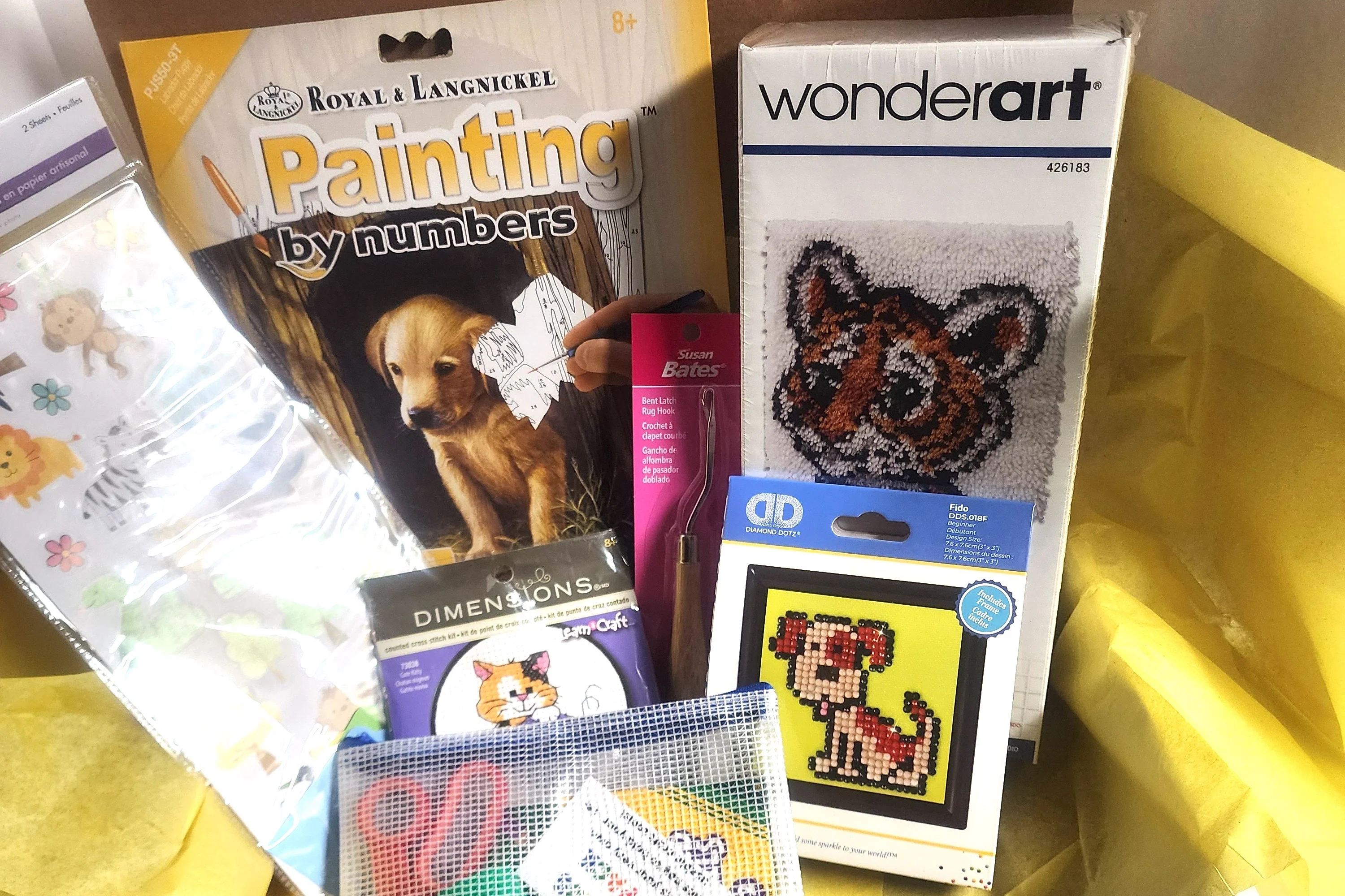 Kids Level 3 - Counted Cross Stitch & Punch Needle - Sewing & Craft Subscription Box (Recommended Age 10+). - Image 19