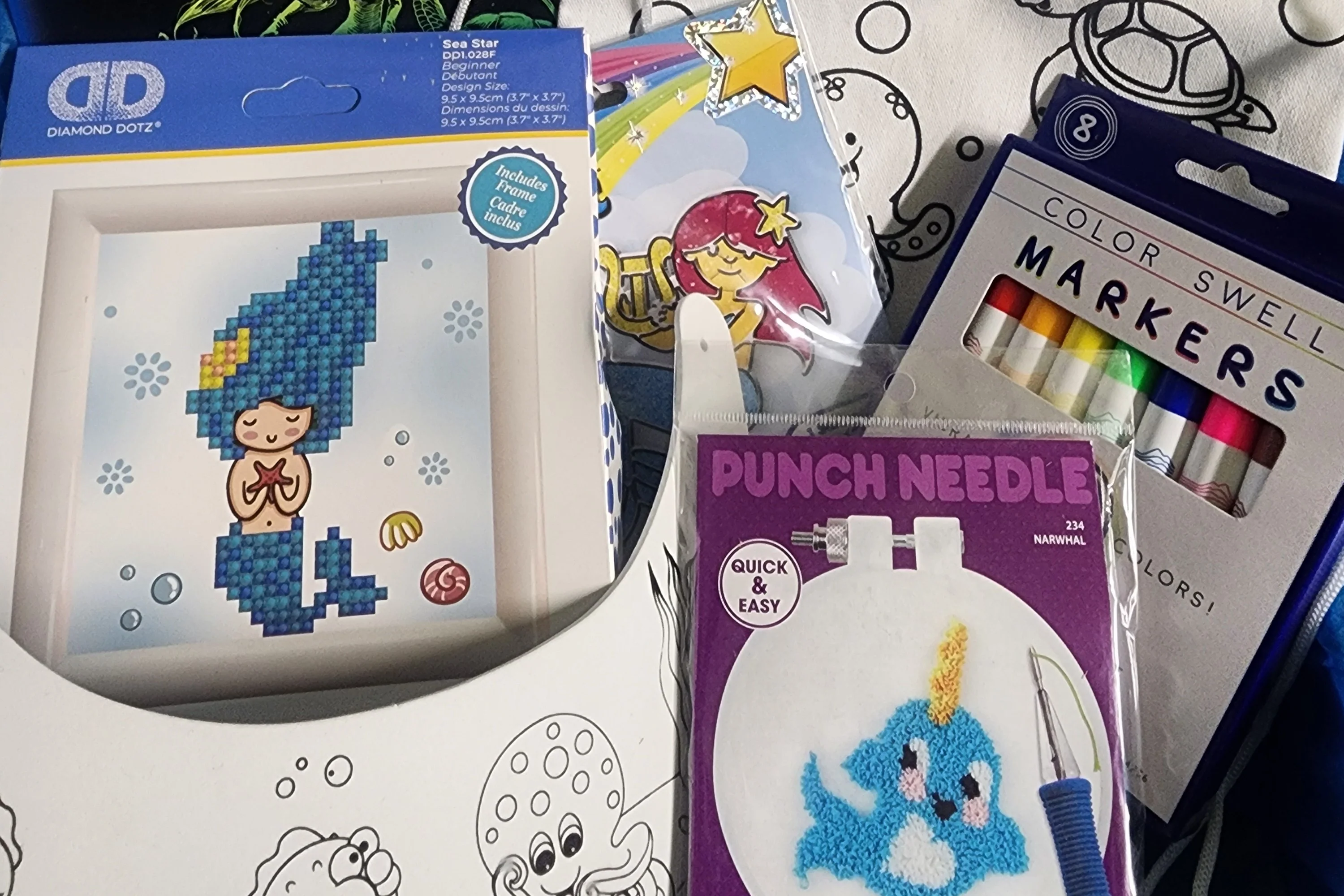 Kids Level 3 - Counted Cross Stitch & Punch Needle - Sewing & Craft Subscription Box (Recommended Age 10+). - Image 3