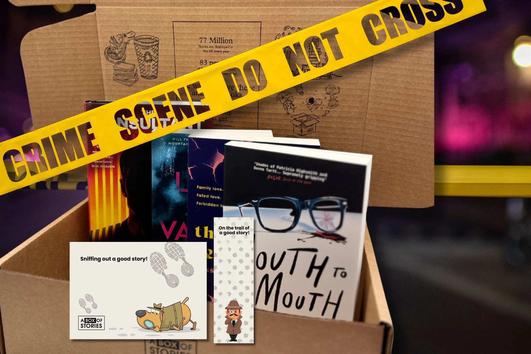Crime, Thriller and Mystery - Box of 4 New Surprise Books - Image 3