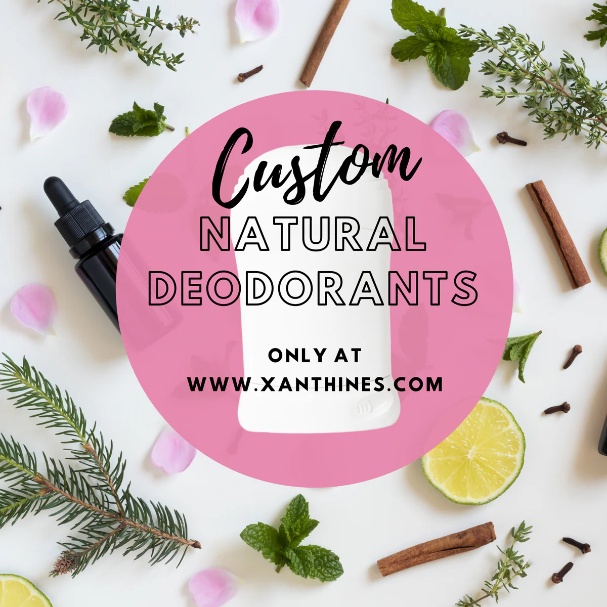 Customize your own natural deodorant