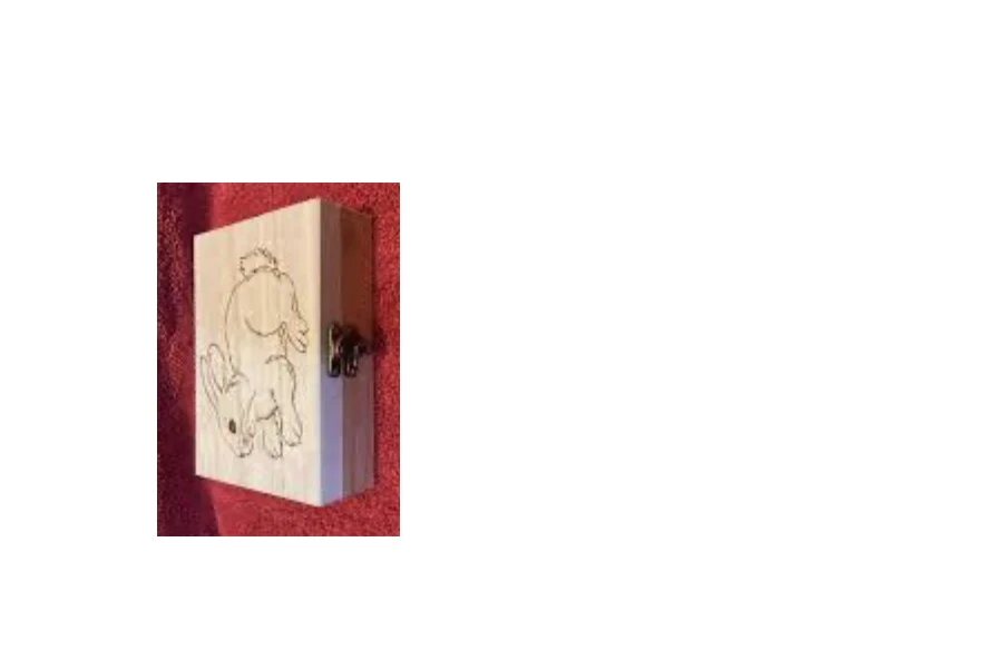 Cute Rabbit Green  Decorative Wood Carving Decor - Image 8