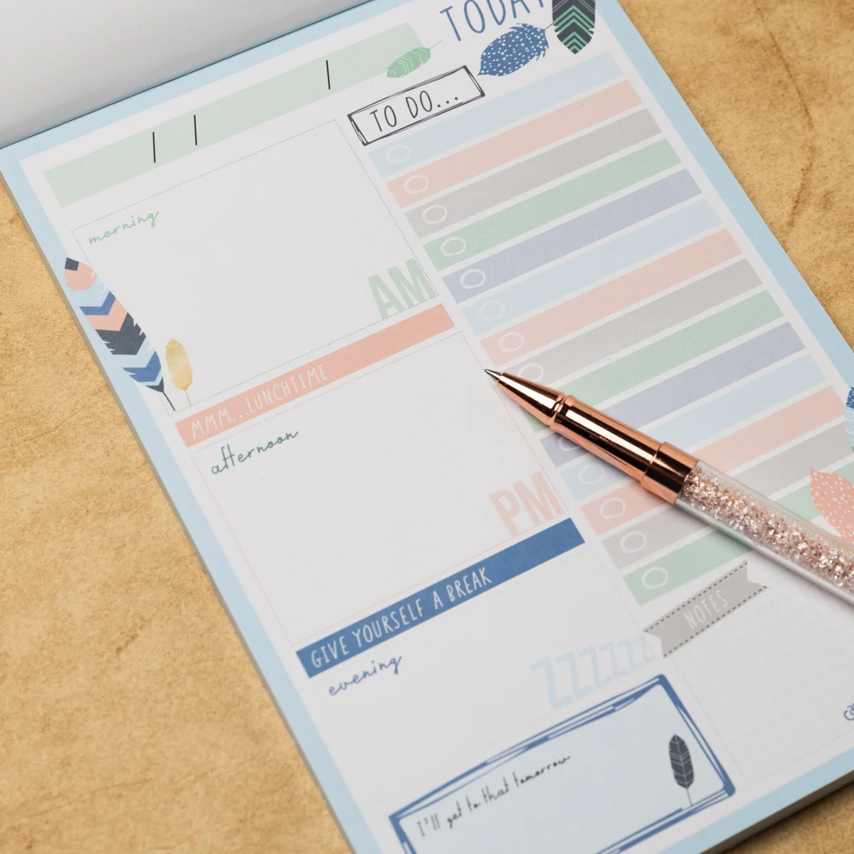 Daily Planner Pad
