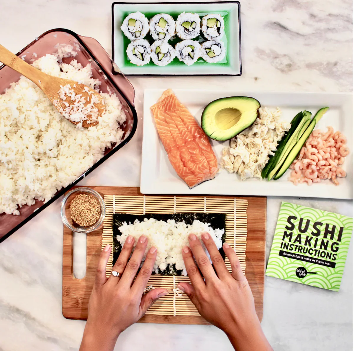 Date Night In Sushi Making Kit - Image 2