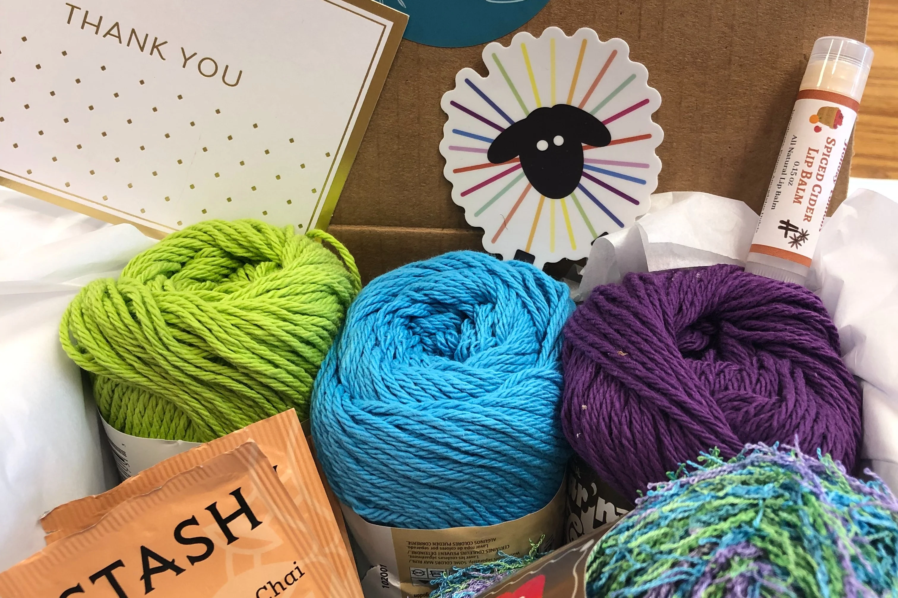 Delightful Dishcloths Yarn Box - Image 4