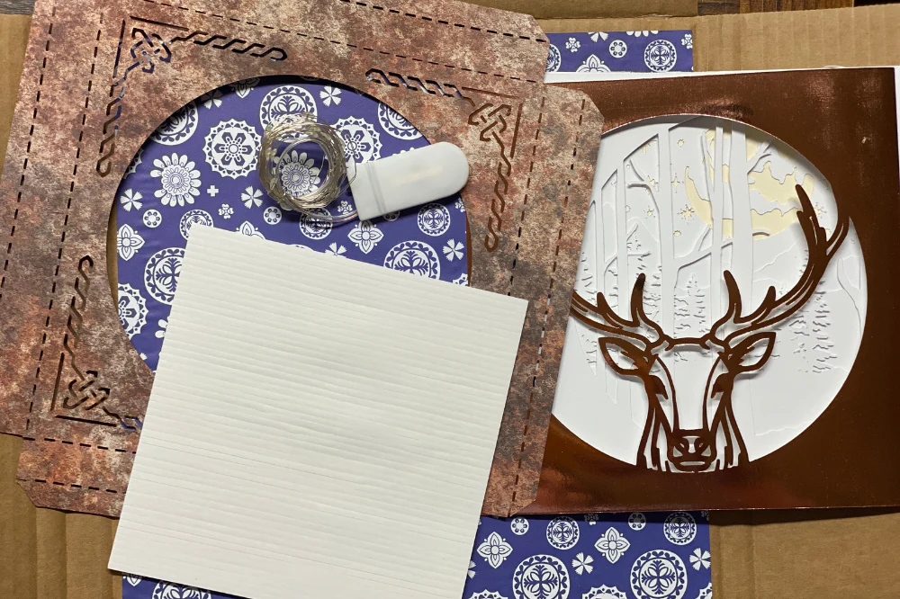DIY Adult Craft Kit - Magical Shadowbox Home Decor - Image 6