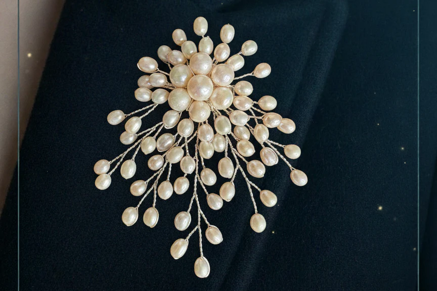 Dreamcloud handcrafted freshwater pearl brooch and pendant jewelry Gift Box - Image 18
