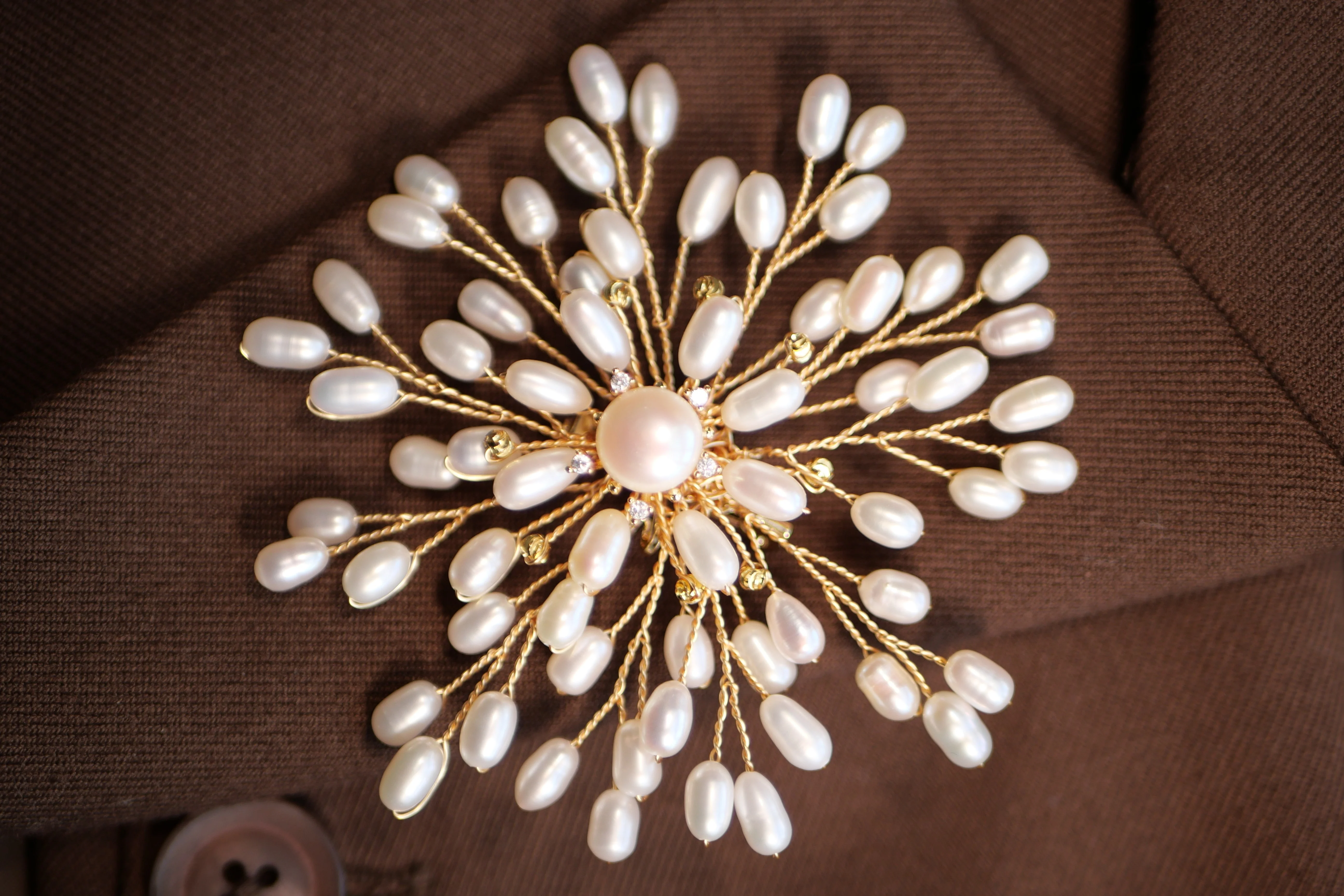Dreamcloud handcrafted freshwater pearl brooch and pendant jewelry Gift Box - Image 22