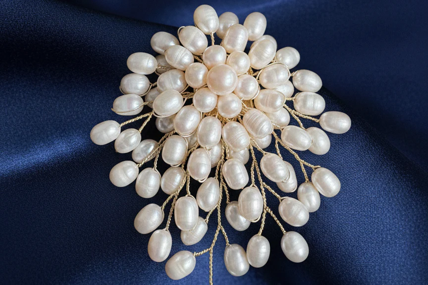 Dreamcloud handcrafted freshwater pearl brooch and pendant jewelry Gift Box - Image 3