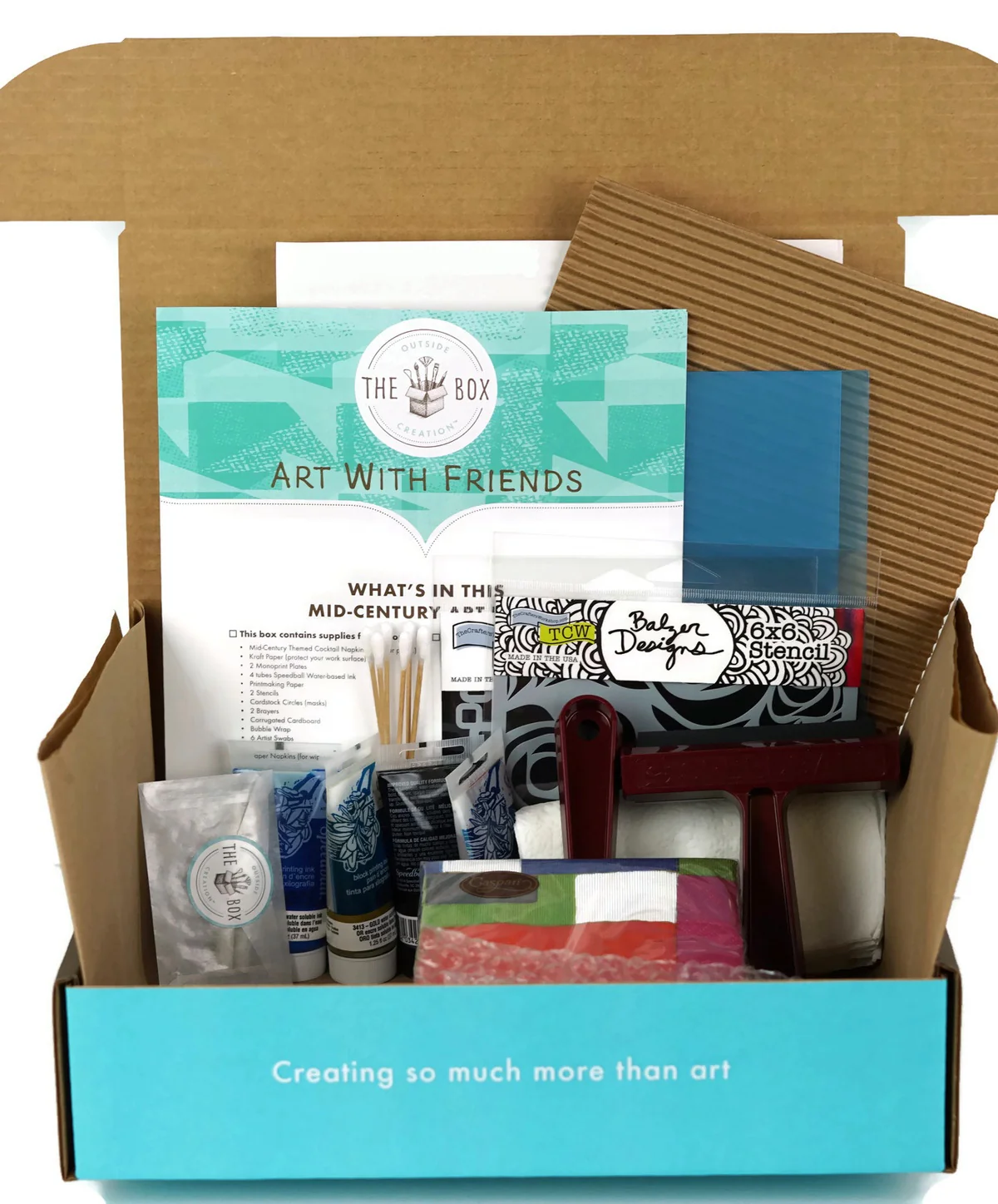 Easy Mono Printing Art Kit for 2 - Image 2