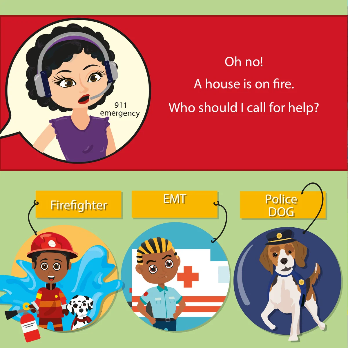 Emergency Rescue Teams: Firefighter, Police, EMT For Kids - Image 2