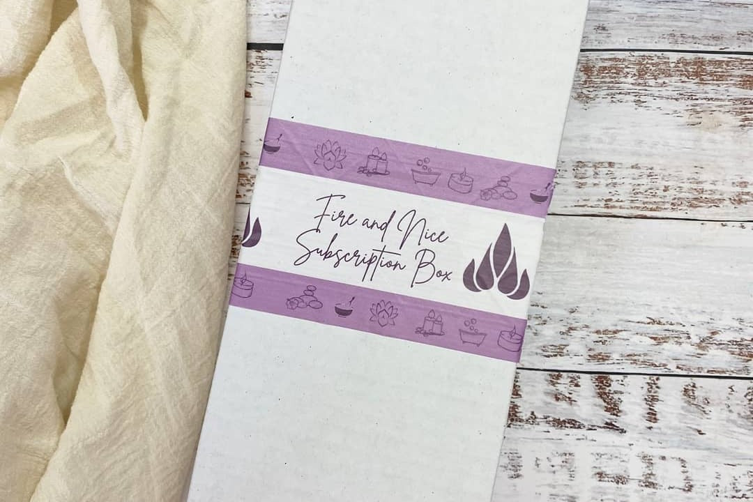 Deluxe Artisan Handcrafted  Self Care Spa Candle and Bath Box - Image 5