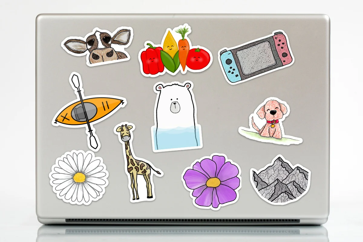 5 Stickers