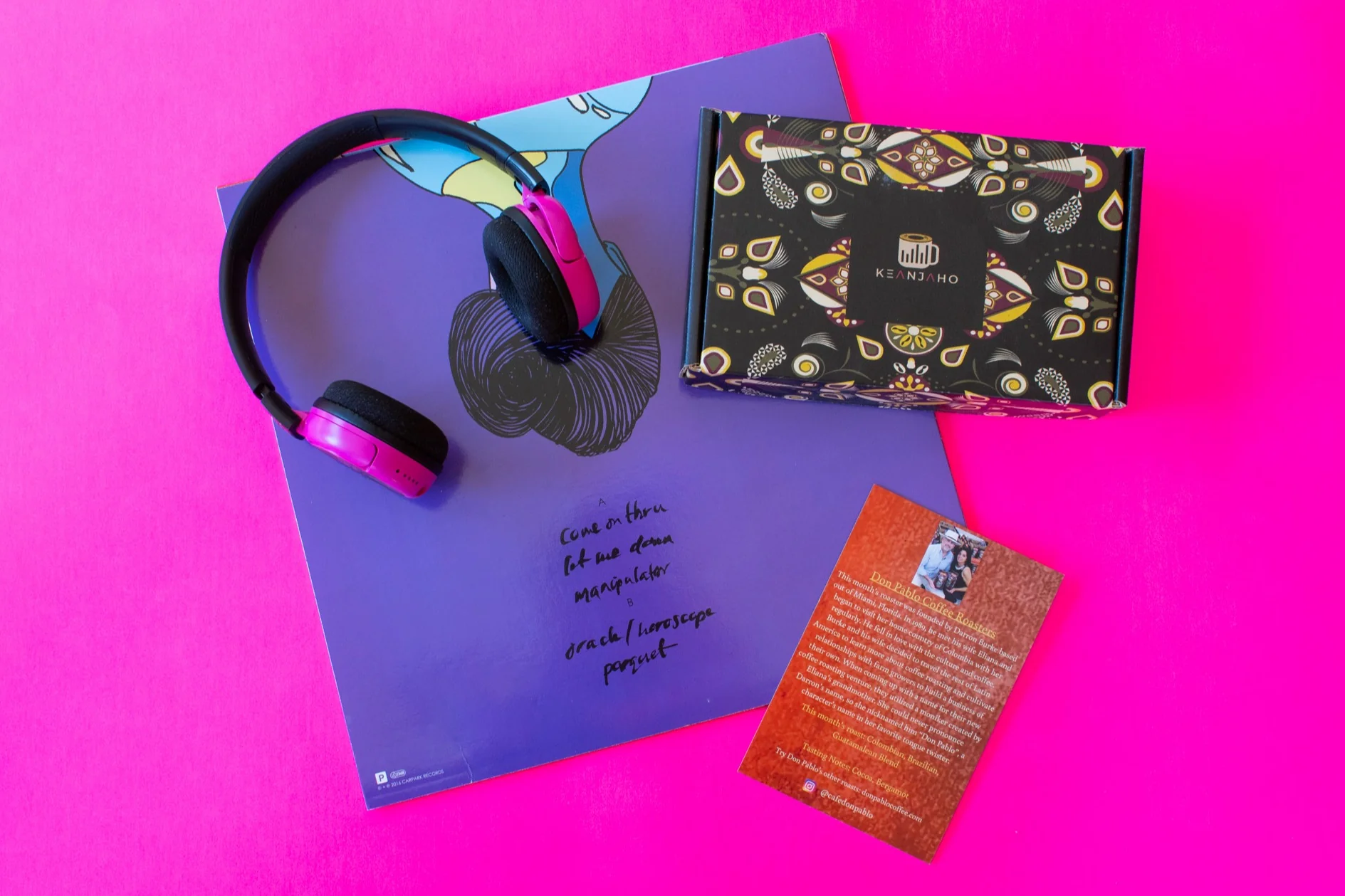 Coffee Beans w/ Enclosure of Roaster Info and Music Pairing - Image 3