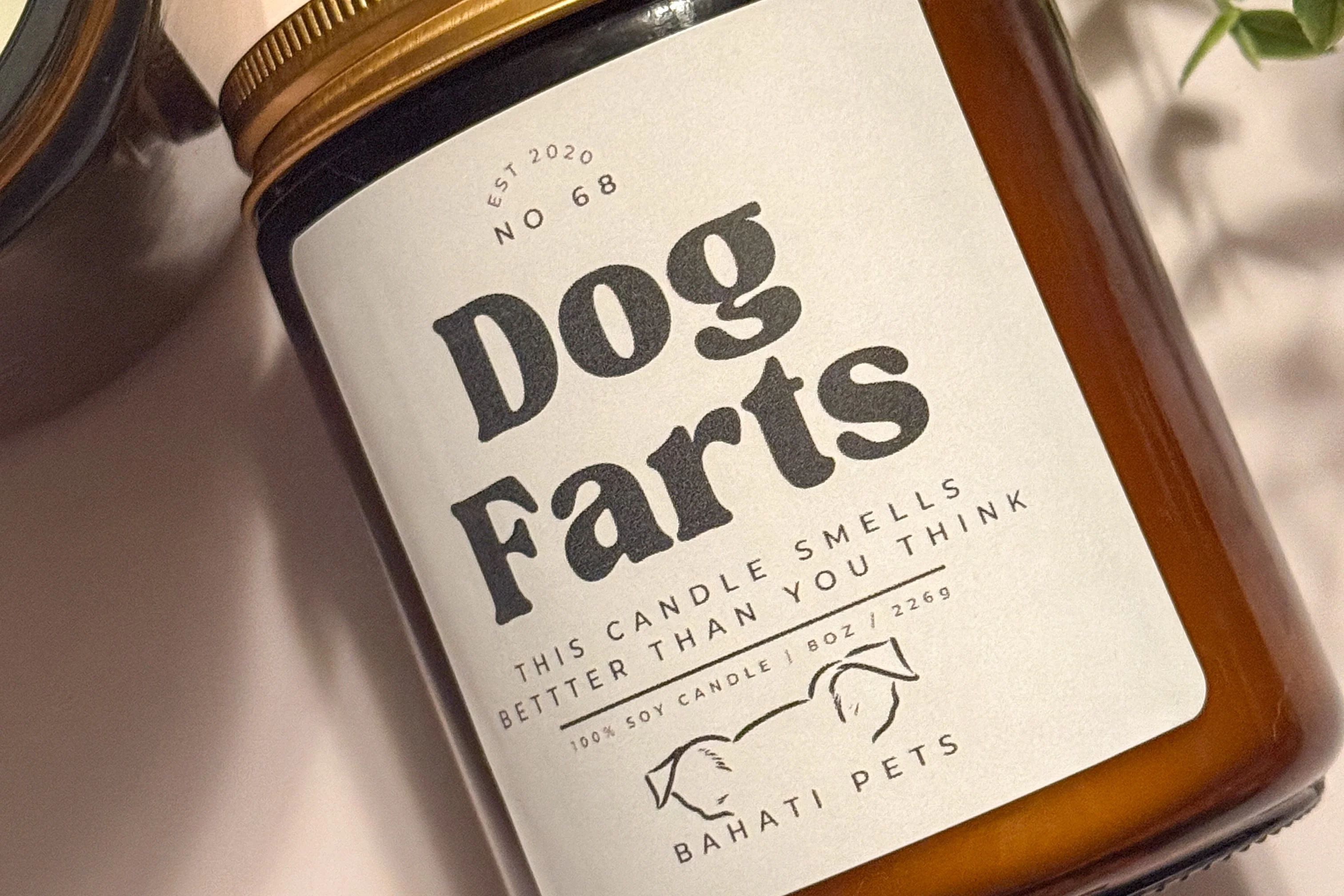 Fun Cat and Dog Candle Subscription Box - Bahati Pets Candle Of The Month For Pet Lovers - Image 3