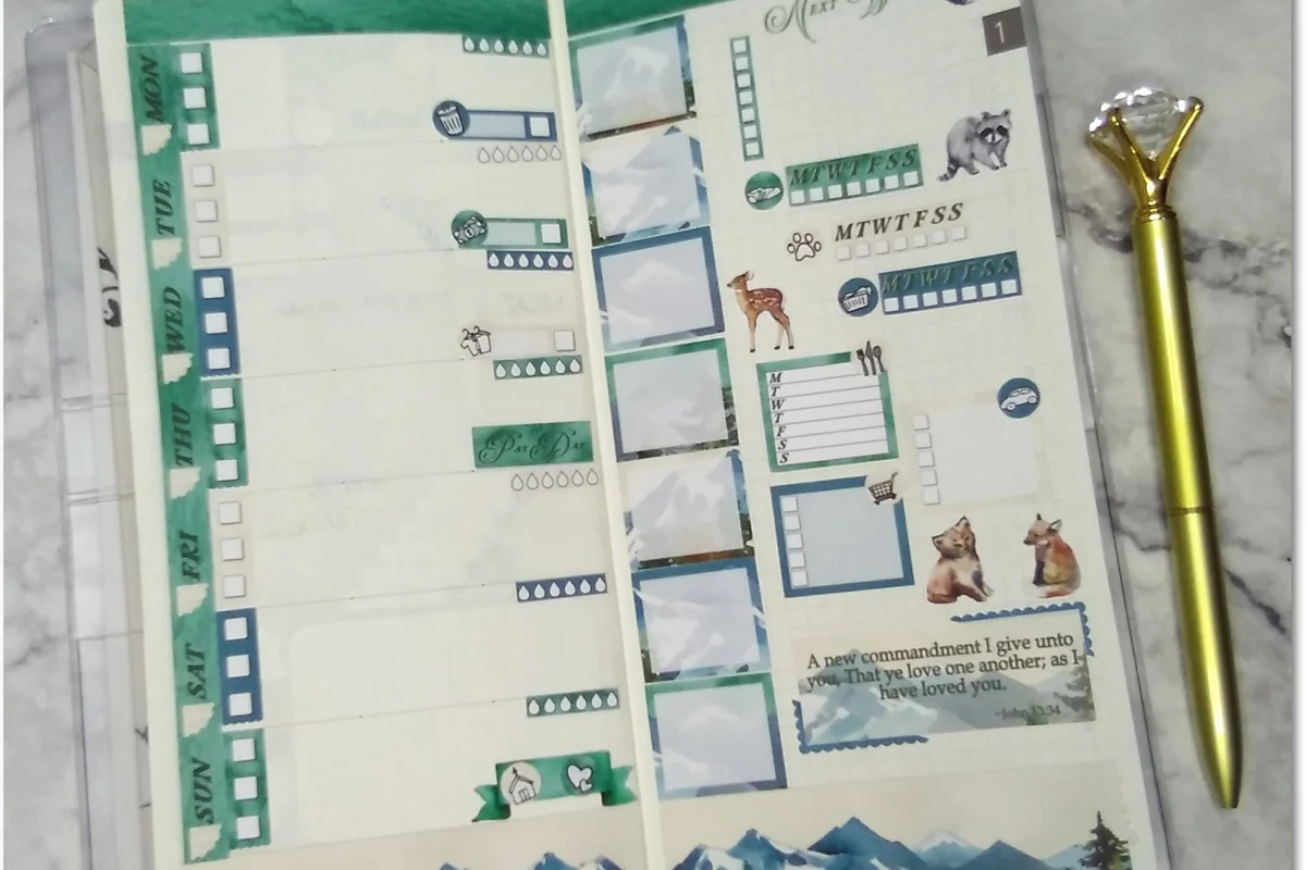 Functional Planner Sticker Kit for Hobonichi Weeks Planners - Image 3