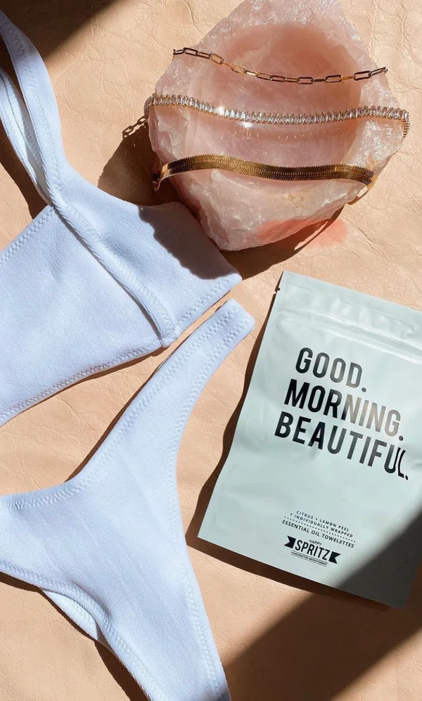Good Morning Beautiful Towelette 7 Day Bag - Image 4