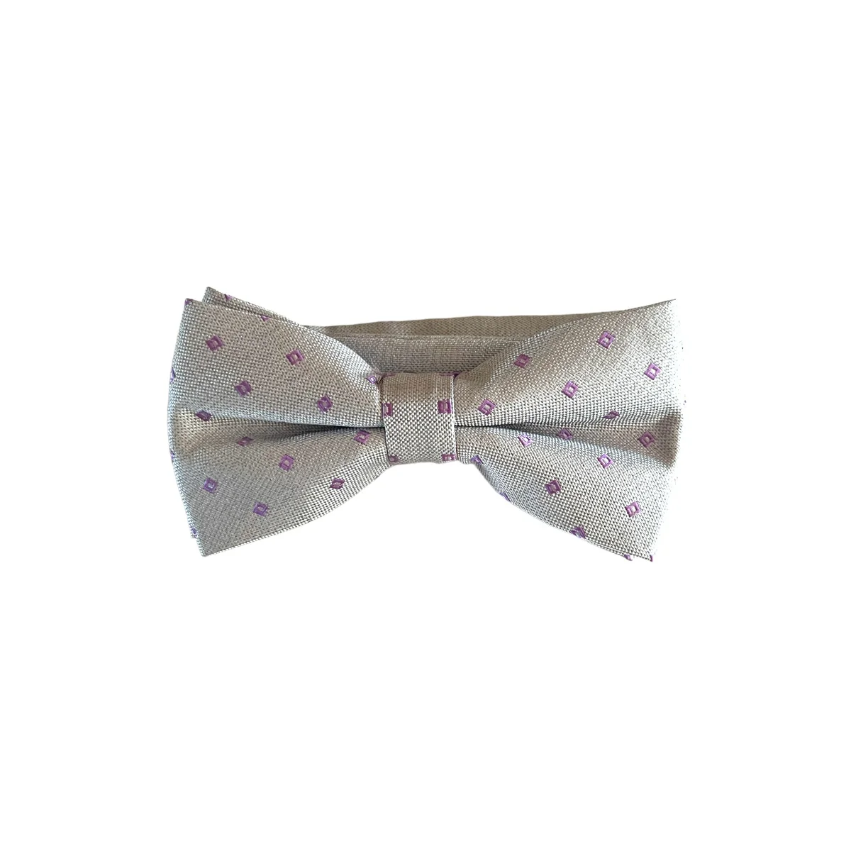 Grape Agate Bow Tie