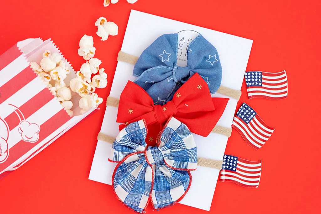 Hair Bow Headband Set Subscription (Set of 3 Bows Per Month) - Image 8