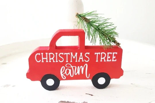 Holiday Tiered Tray Decor Items Box - Image 12