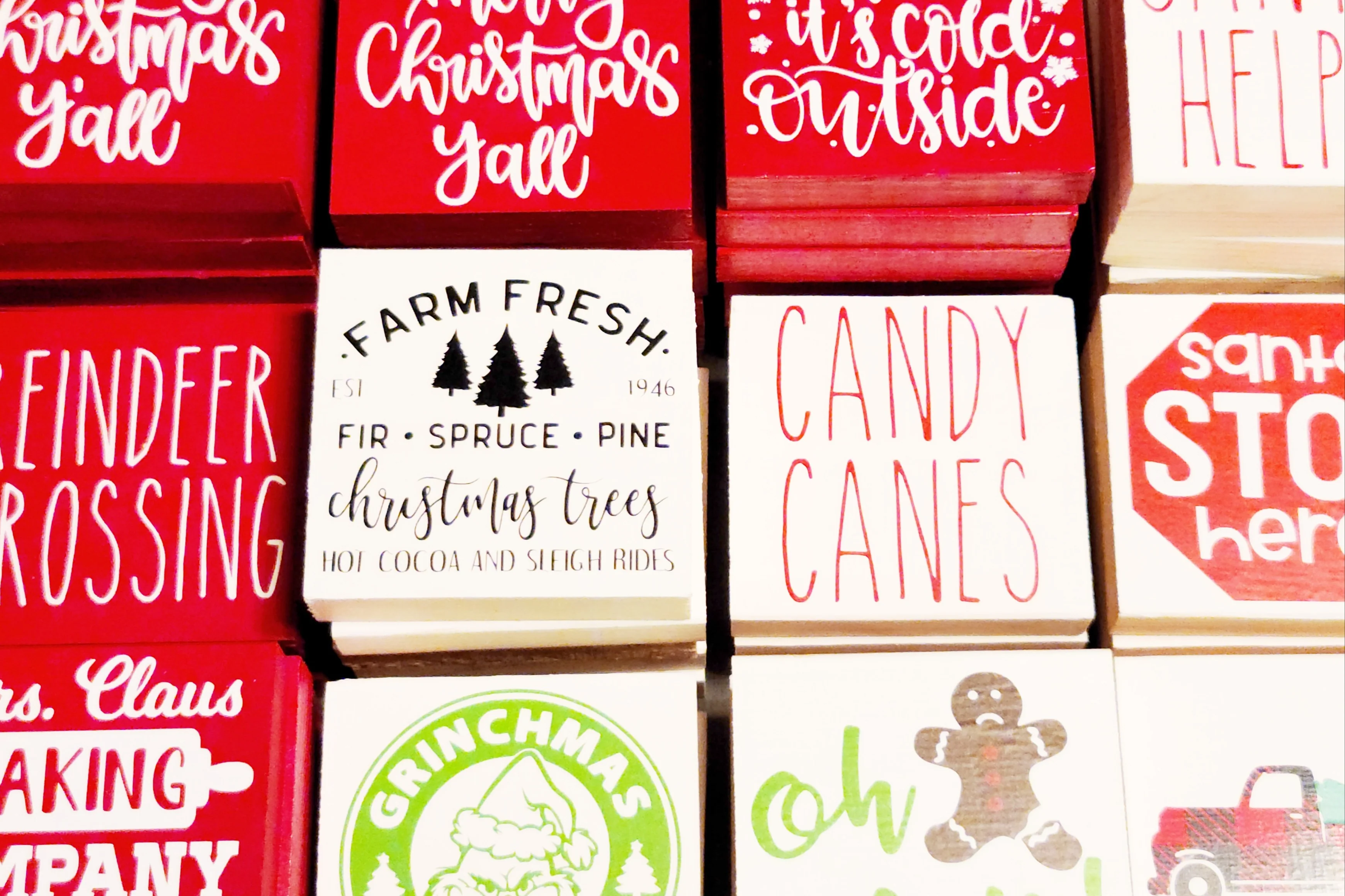 Holiday Tiered Tray Decor Items Box - Image 5