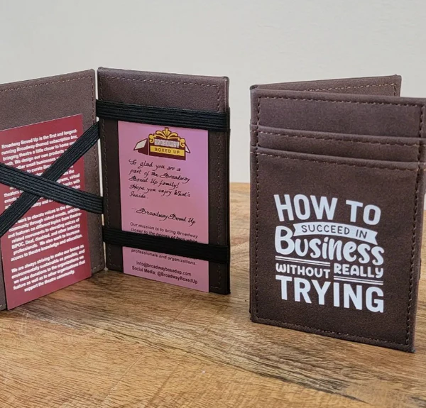 How to Succeed in Business Without Really Trying Broadway Musical inspired Wallet - Image 2
