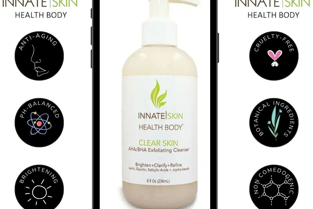 Innate Skin Gift Set: All-in-1 Clear Skin Cleanser, Moisturizer and Serum - Image 5