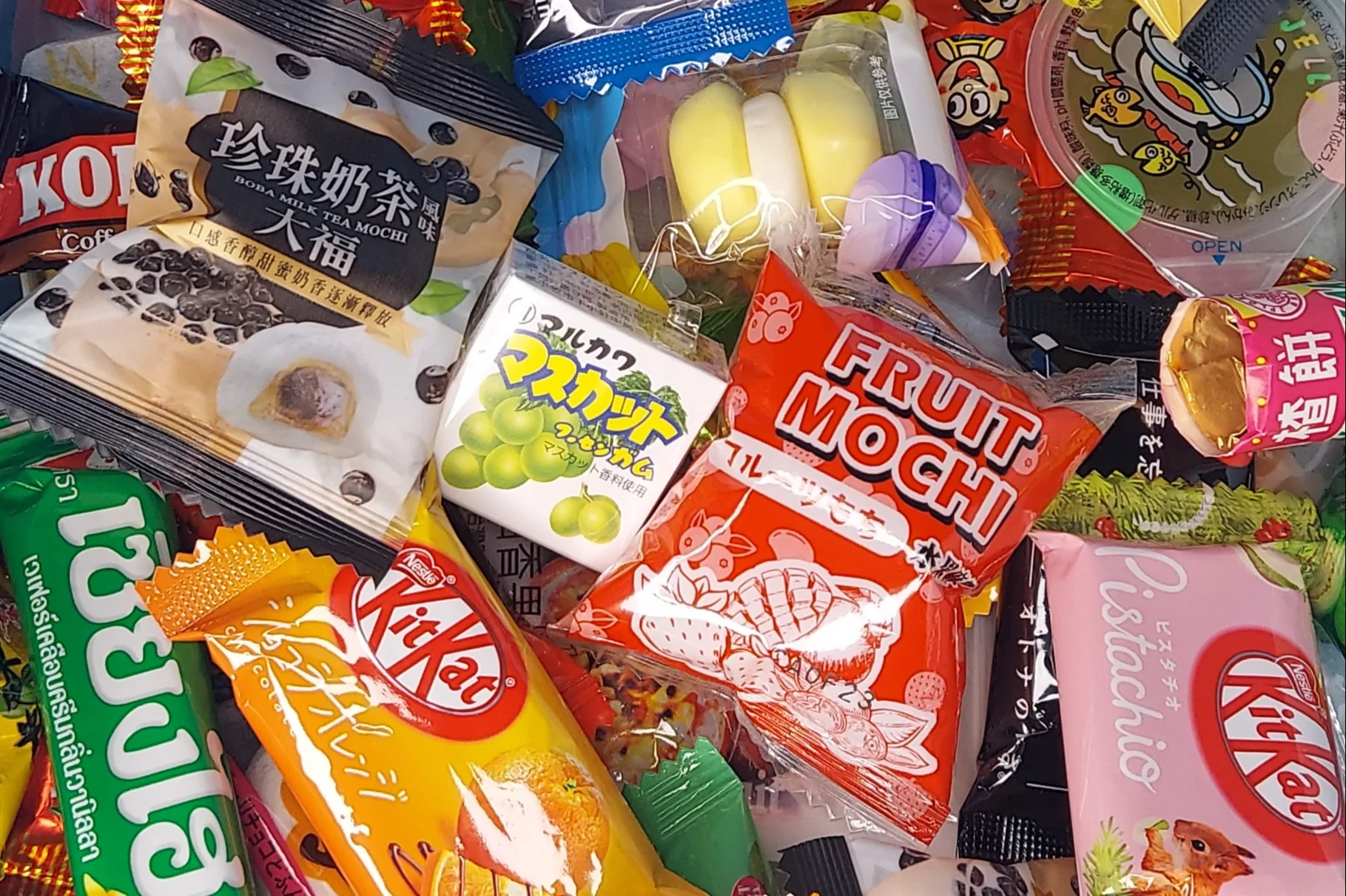 ITADAKIBOX 100pcs Asian Variety Candy Box - Image 4