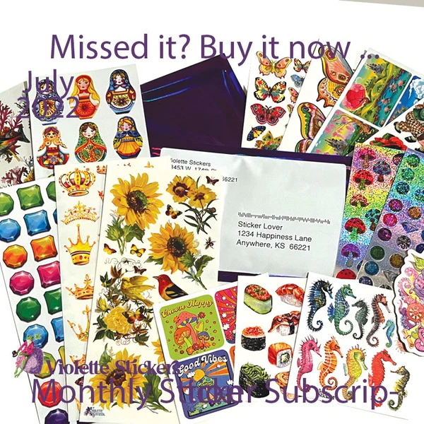 July 2022 Sticker Pack - Image 2