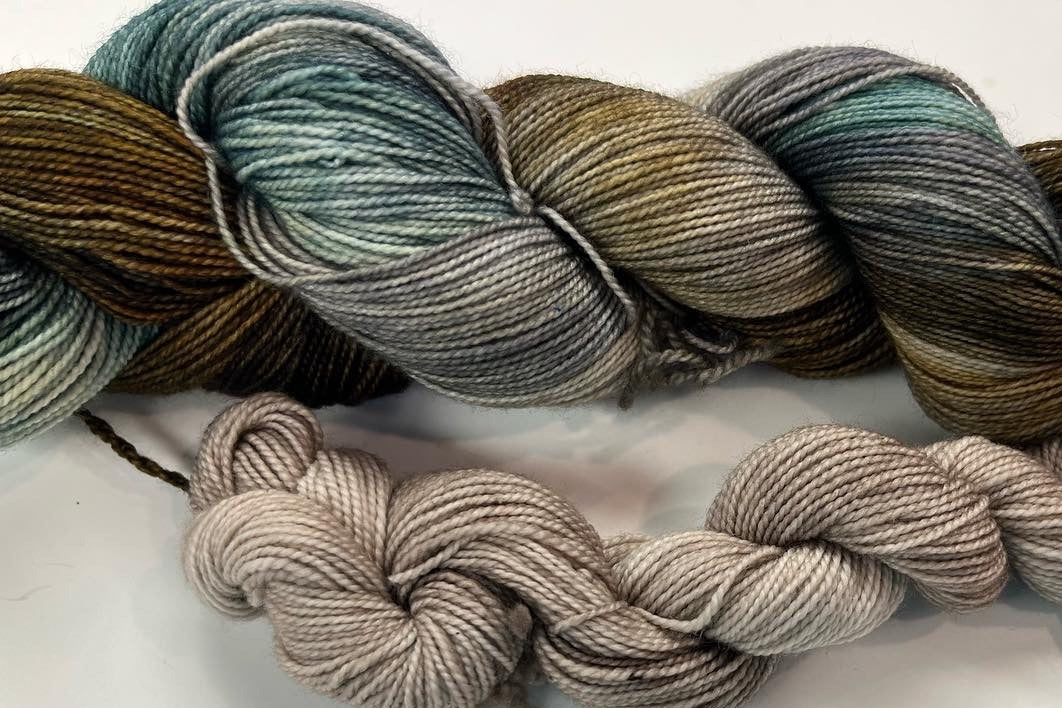 Just the Yarn-  A Hand Dyed Sock Yarn Single Skein Mystery Box - Image 5