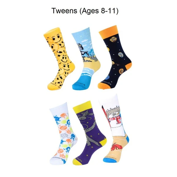 Kids Socks Surprise Gift Sets (4-Pack) - Image 2