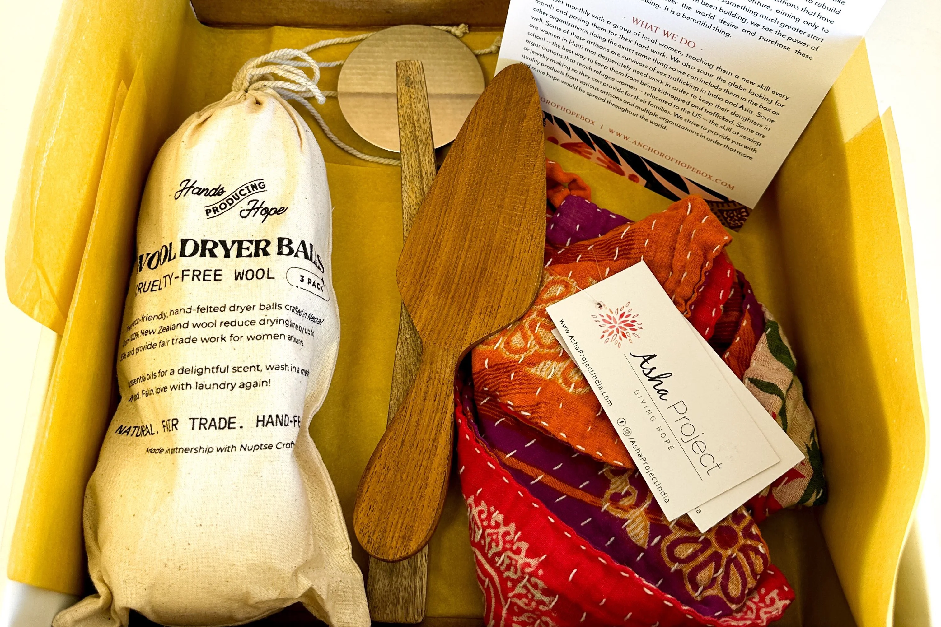 Kitchen Essentials Box - One Time Ship Box - Fair Trade and Artisan Made - Image 3