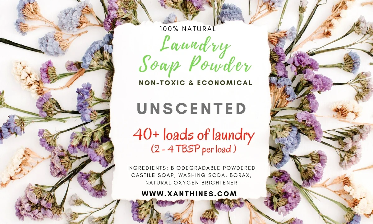 100% Natural Laundry Soap Powder - Image 3