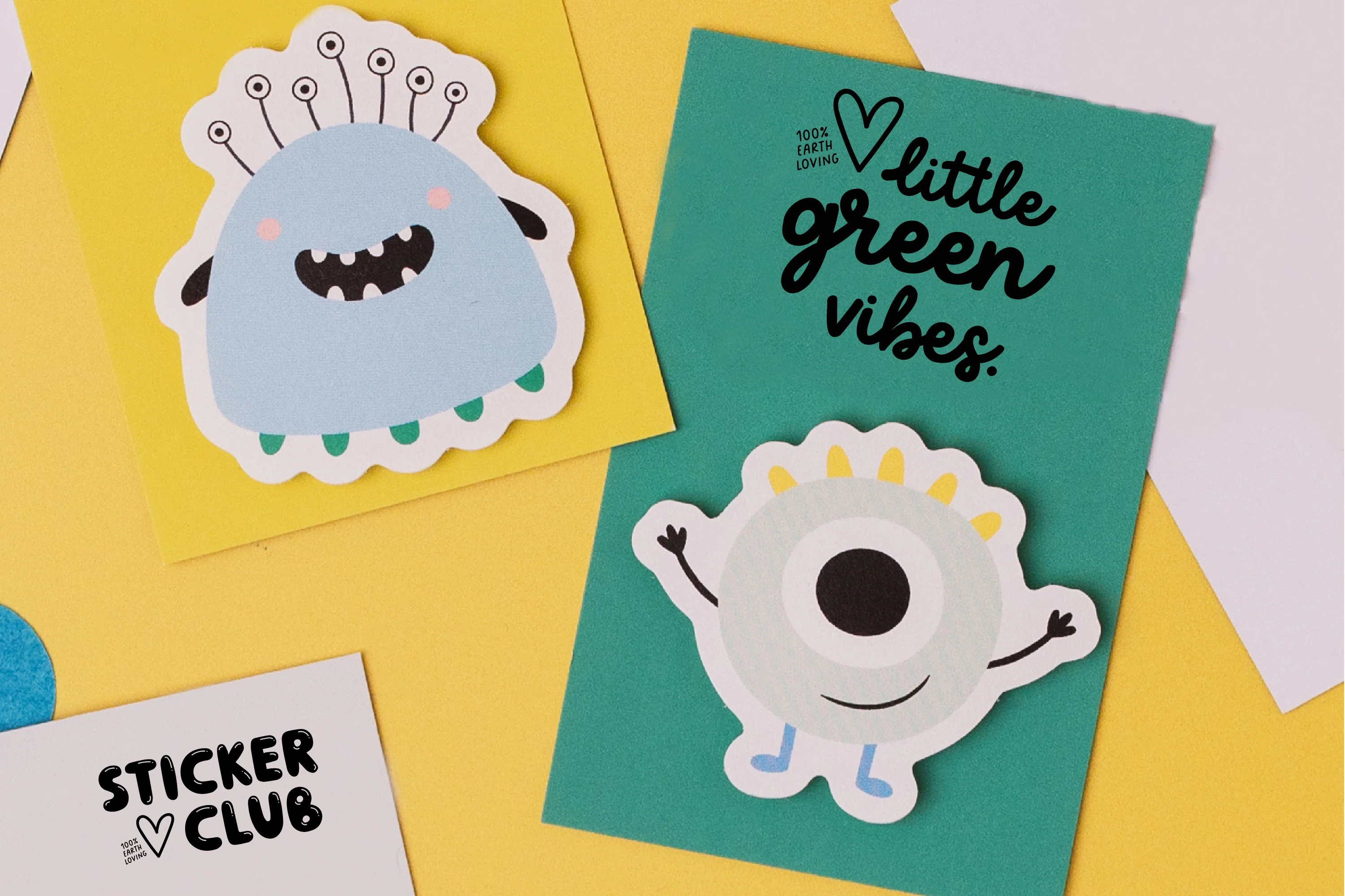 Little Green Vibes - Monthly Sticker Subscription - Image 5