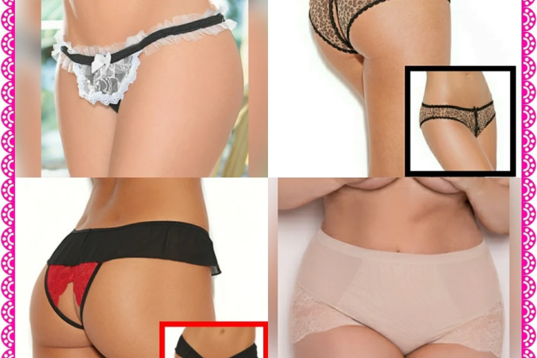 (OS)Bralette and Panty Set One Size REGULAR or PLUS Size - Image 9