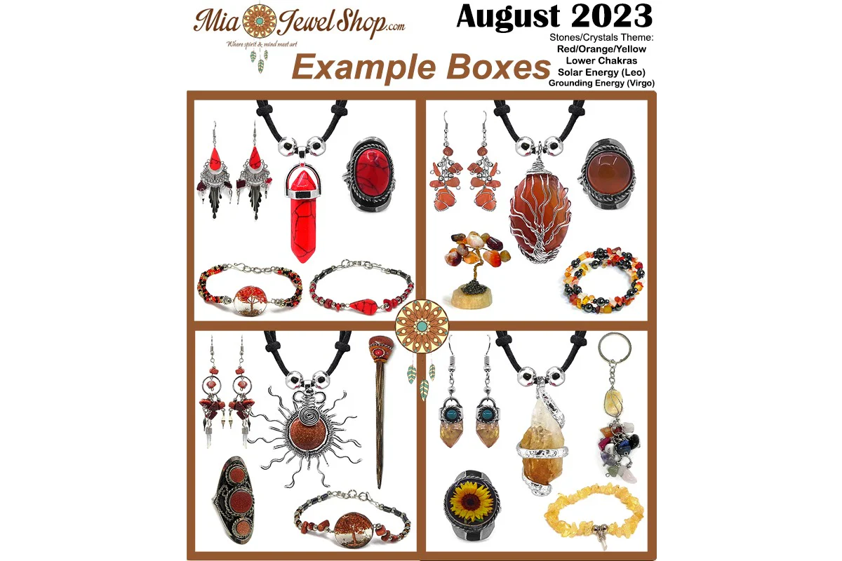 Monthly Boho Stone Jewelry Box - Image 2
