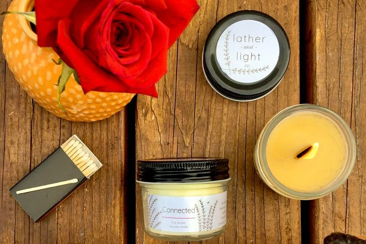 Monthly Soy Wax Candle scented with Essential Oils * - Image 7