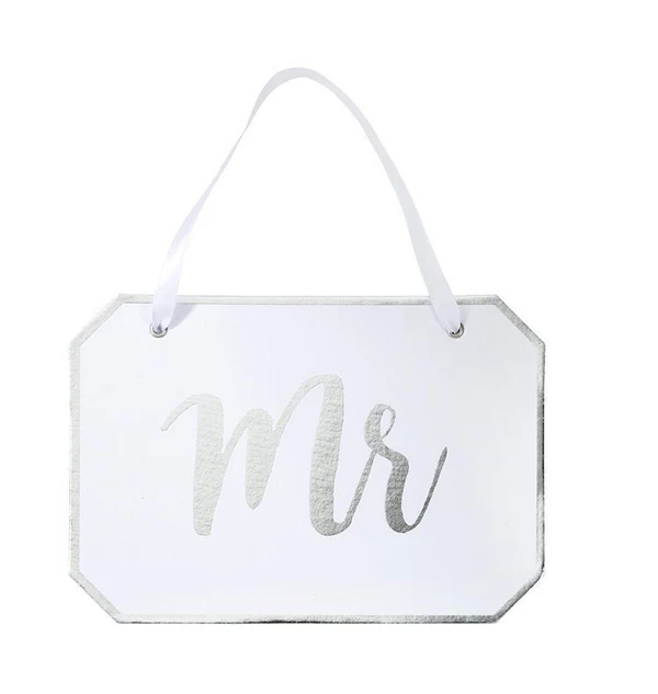'Mr' Decorative Sign