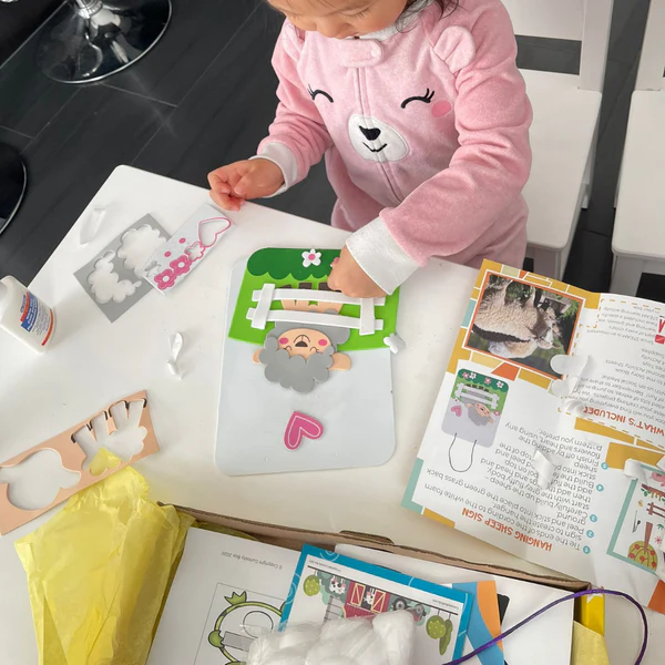 My Sheep Friends Craft & Activity Box for Ages 2-4 - Image 4