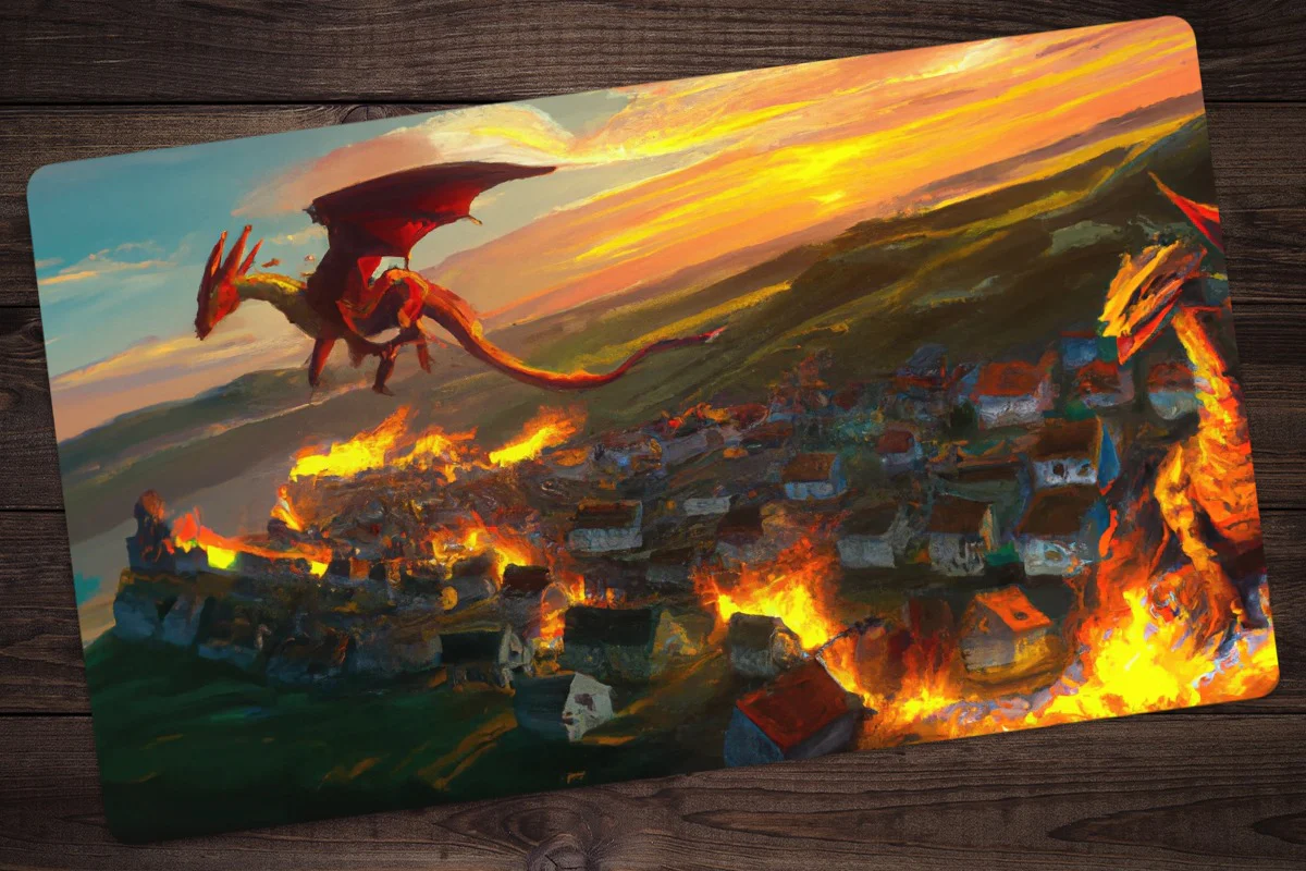 Mystery AI Art Playmat - Image 2