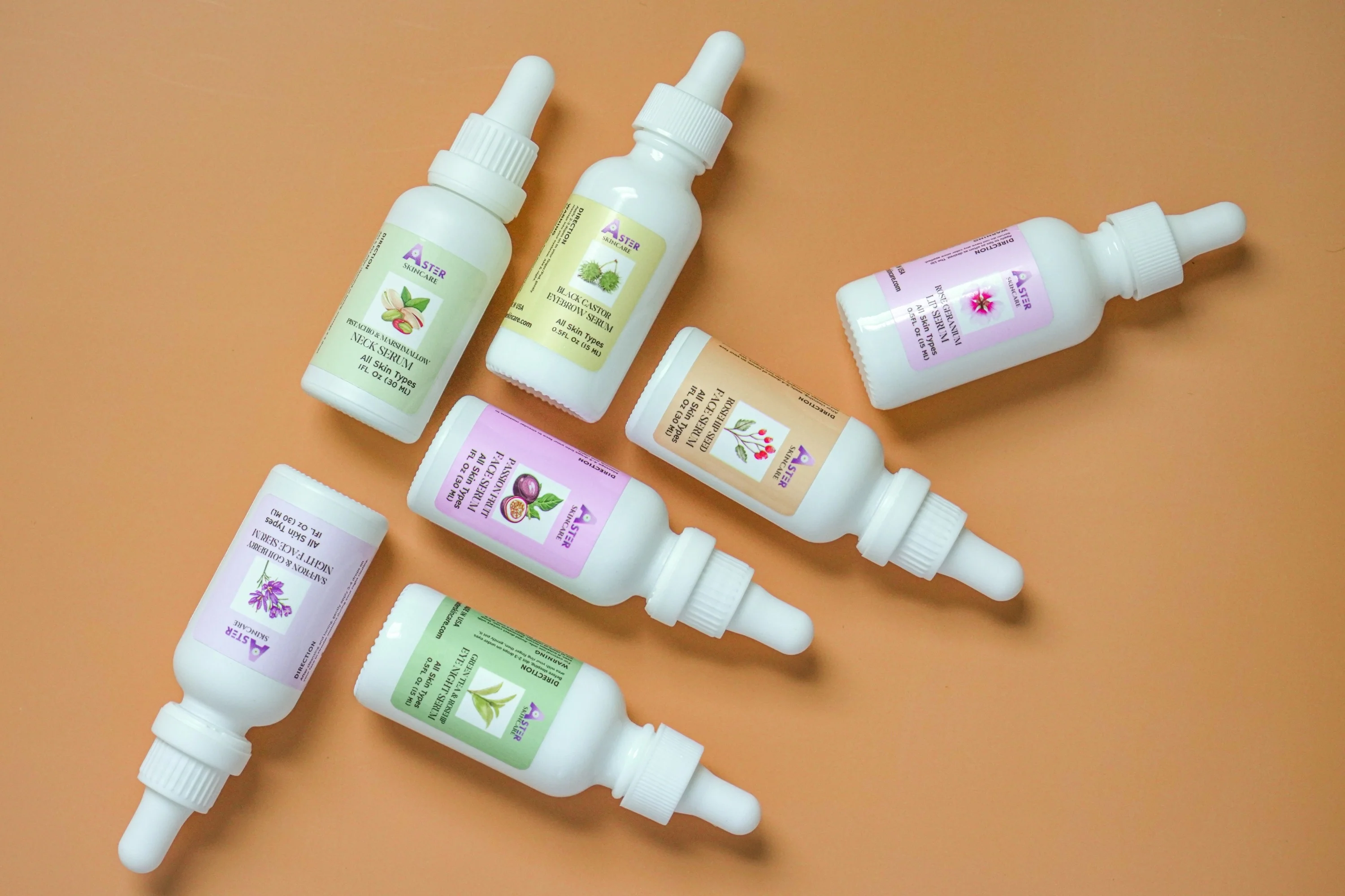 Aster Anti-Aging Eye Serum | Green Tea & Rosehip | Vegan & Organic - Image 8