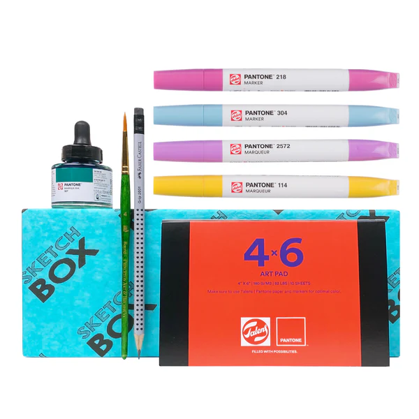 PantoneĀ® x Royal Talens Illustration System Premium Box