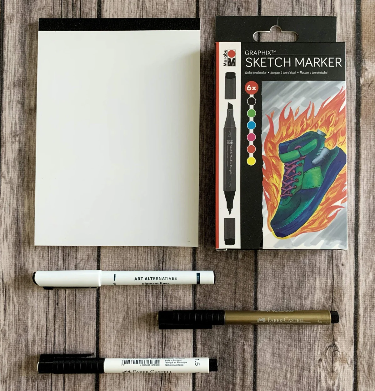 Petite Pack August 2020 - Marabu Sketch Markers