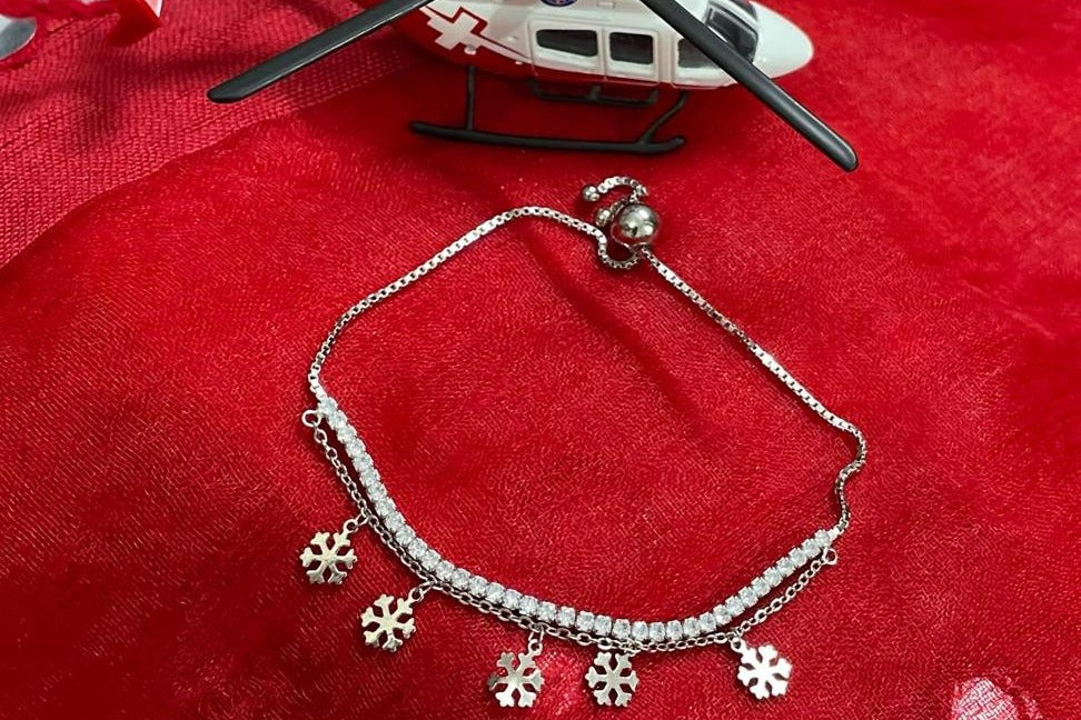 Pure silver jeweler necklace