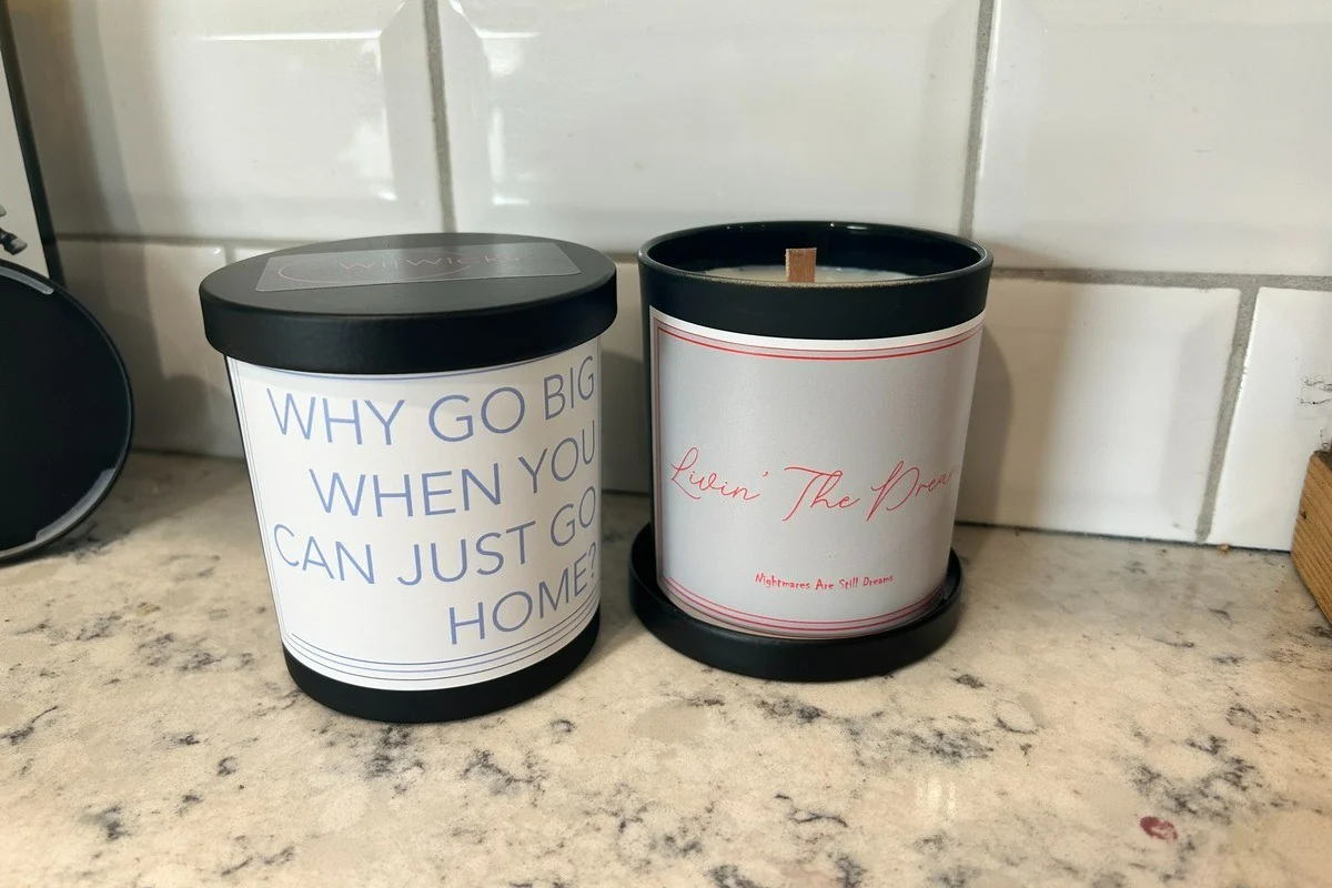 Quarterly De-Motivational Candle Box - 2 Candles - Image 2