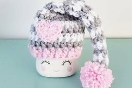 Seasonal Marshmallow Mug Hat Farmhouse Tiered Tray Decor Box - Image 14